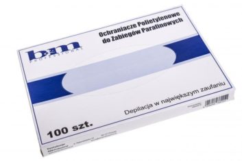Ochraniacze polietylenowe do zabiegów parafinowych 100 szt
