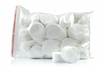 Płatki kosmetyczne białe bawełniane okrągłe 500g