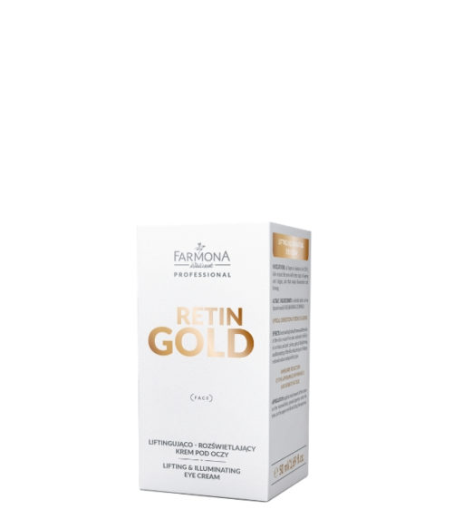 Retin Gold - Liftingująco - rozświetlający krem pod oczy 50 ml