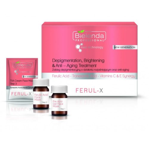 Ferul - X - Zabieg depigmentacyjny o działaniu rozjaśniającym oraz anti-aging