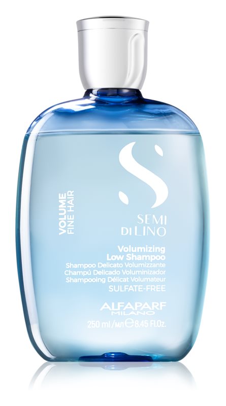 Semi Di Lino Volumizing Low Shampoo - Szampon do zwiększenia objętości do włosów cienkich i delikatnych