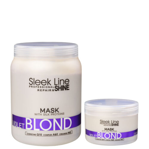 Violet Blond – Maska do włosów blond, siwych i rozjaśnianych