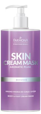 Skin Cream Mask Aromatic Plum - Kremo-maska do ciała i stóp 500 ml
