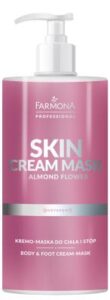 Skin Cream Mask Almond Flower - Kremo-maska do ciała i stóp 500 ml